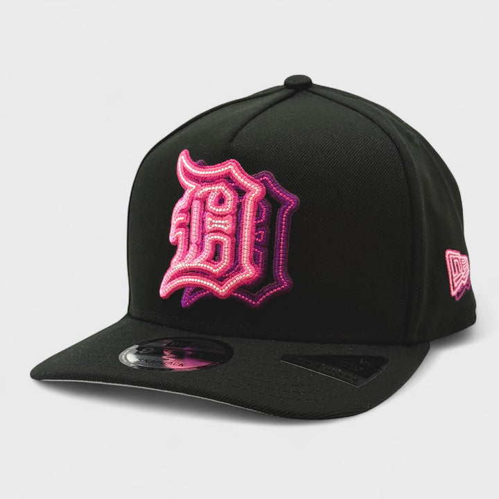 New Era 9Fifty A-Frame Neon D Tigers black