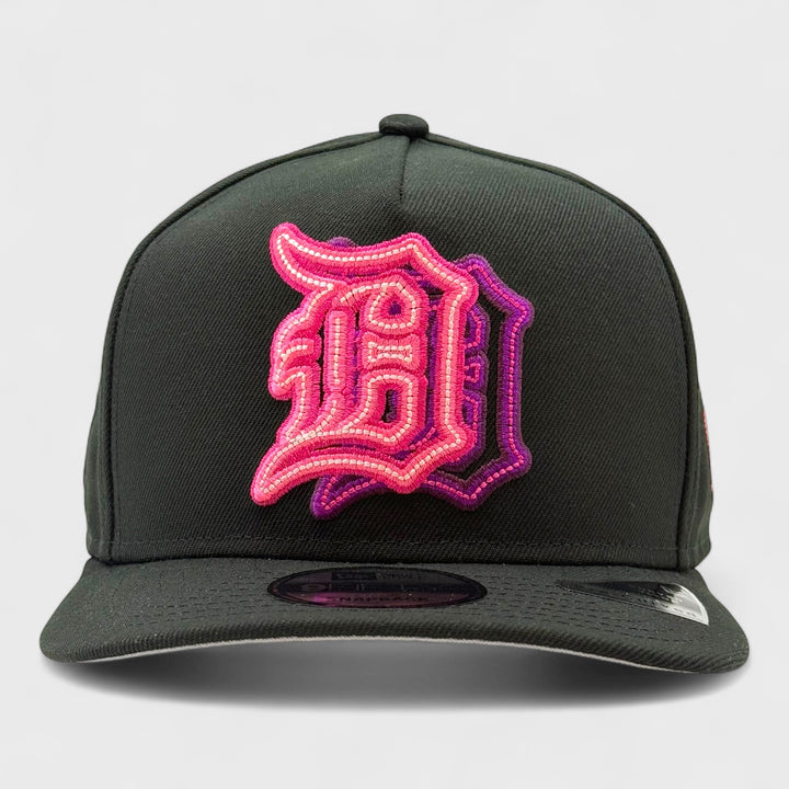 New Era 9Fifty A-Frame Neon D Tigers black