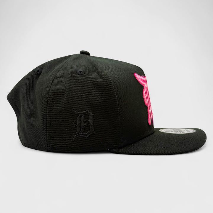 New Era 9Fifty A-Frame Neon D Tigers black