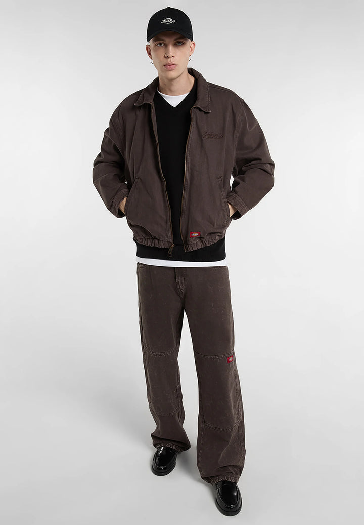 Dickies Edgewood Unlined Denim Jacket dark brown