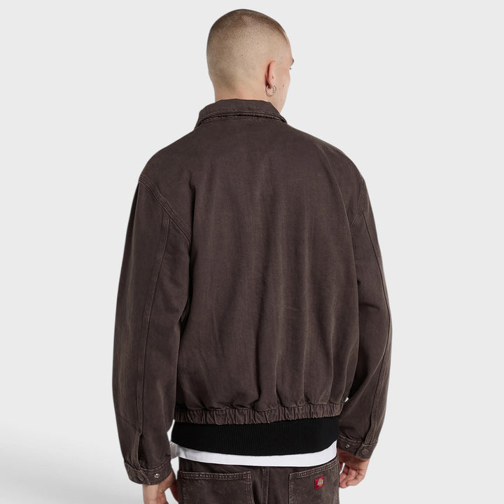 Dickies Edgewood Unlined Denim Jacket dark brown