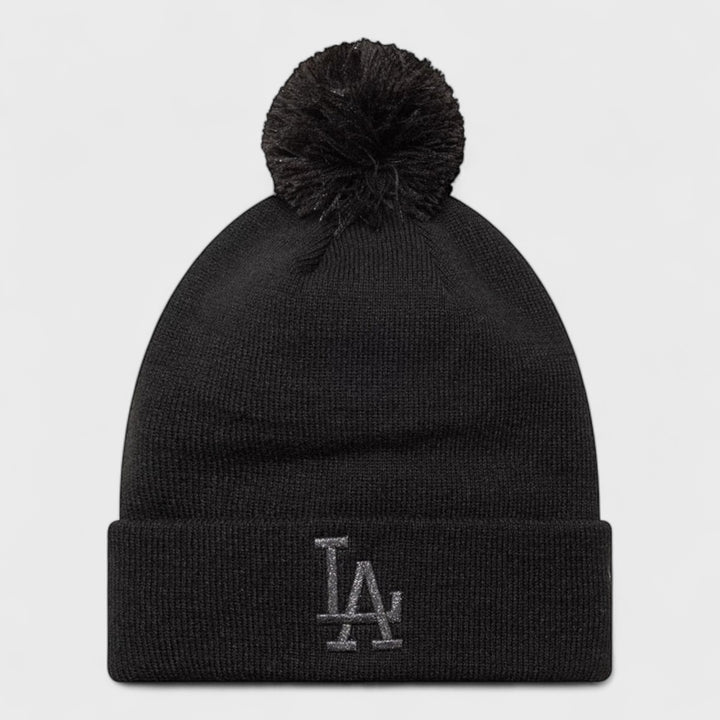 New Era MLB Metallic Cuff Knit Beanie LA Dodgers black - Shop-Tetuan