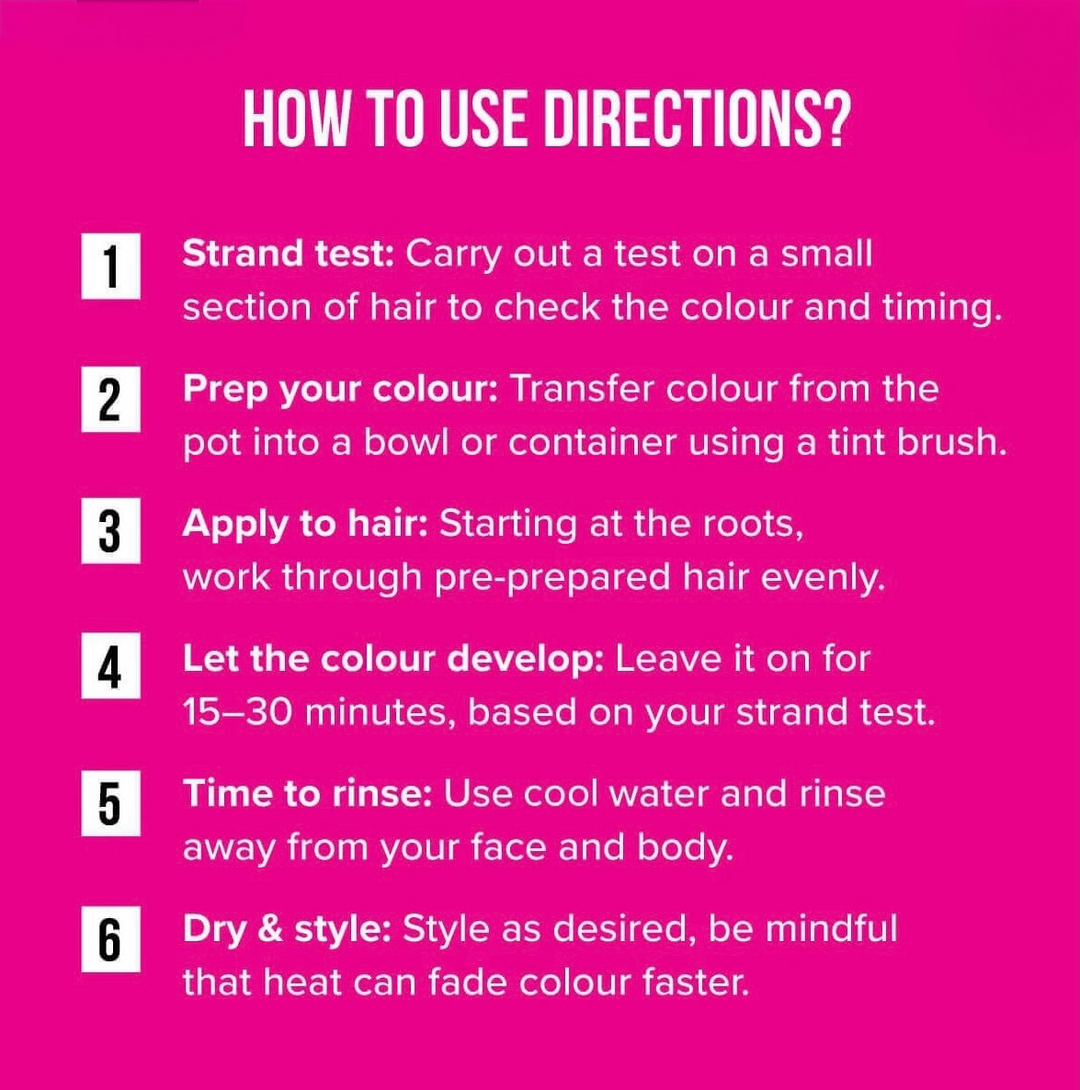 Directions Hair Colour Coral Crush
