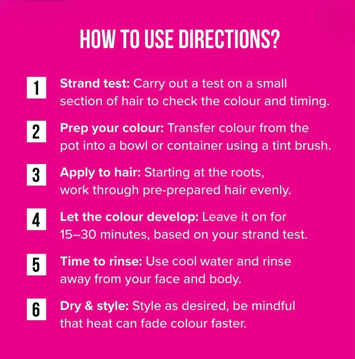 Directions Hair Colour Coral Crush