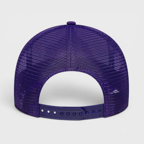 New Era NBA Side Patch 9Forty A-Frame Trucker LA Lakers purple/white - Shop-Tetuan