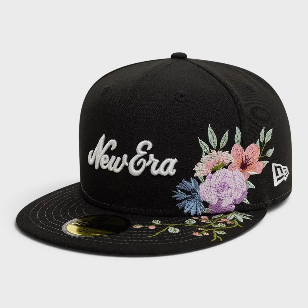 New Era Floral 59Fifty black
