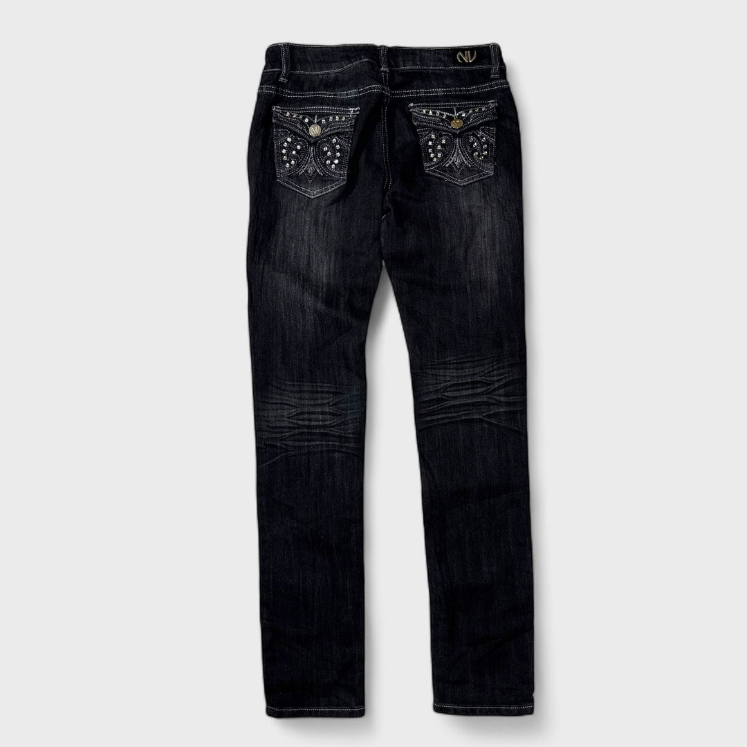 NV Womens Y2K Jeans Skinny black 7 - Shop-Tetuan