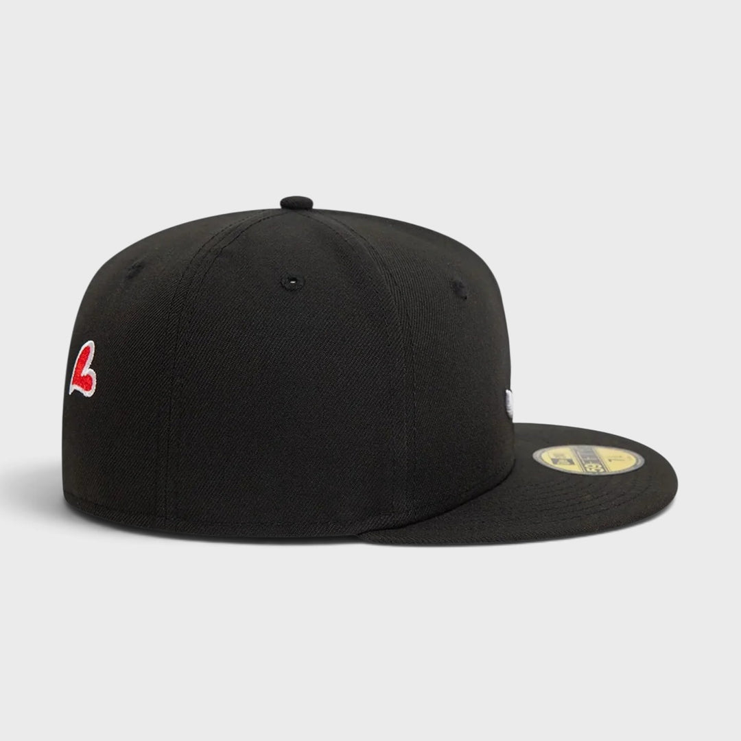 New Era MLB Heart Icon 59Fifty A Braves black