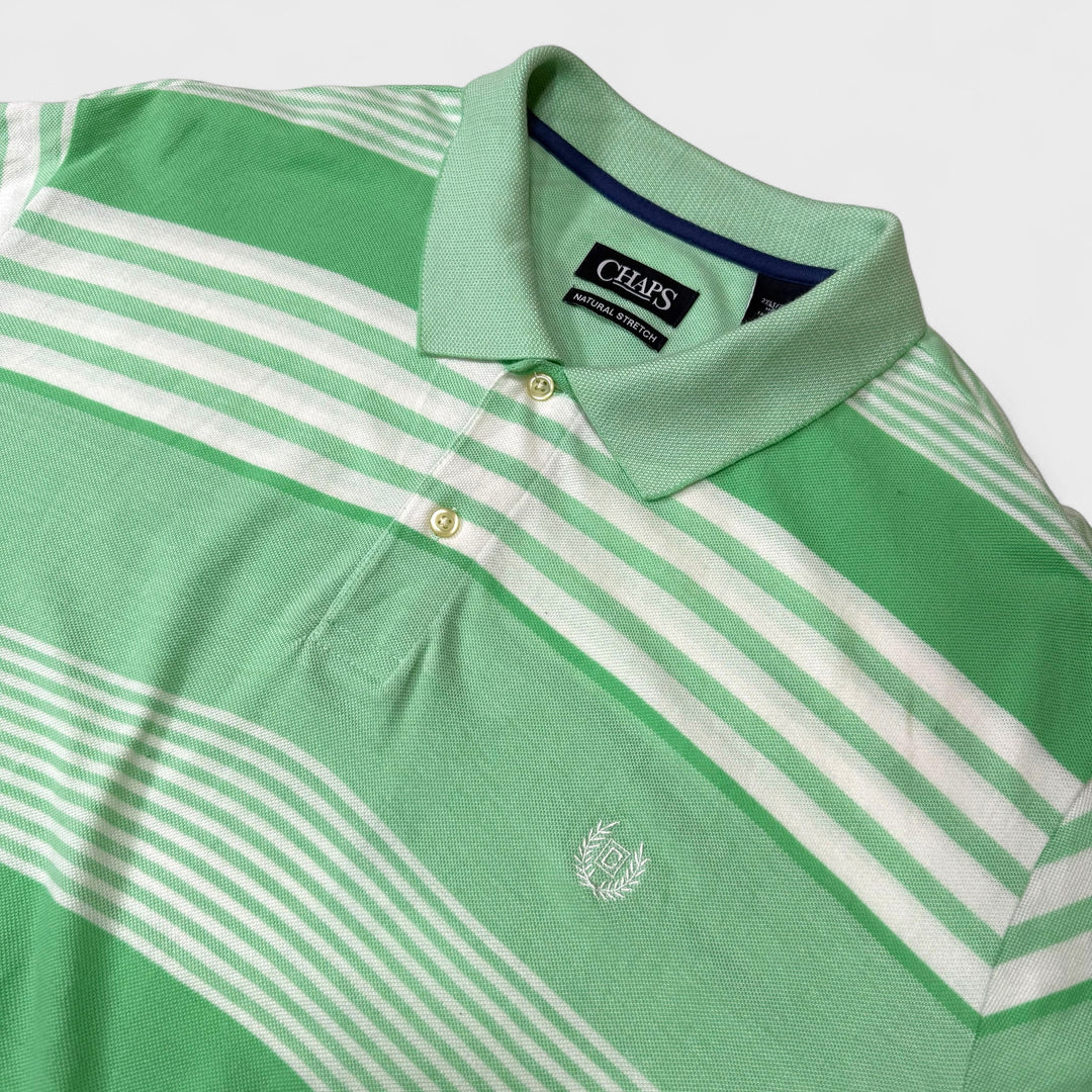Chaps Vintage Polo natural stretch green 2XL - Shop-Tetuan