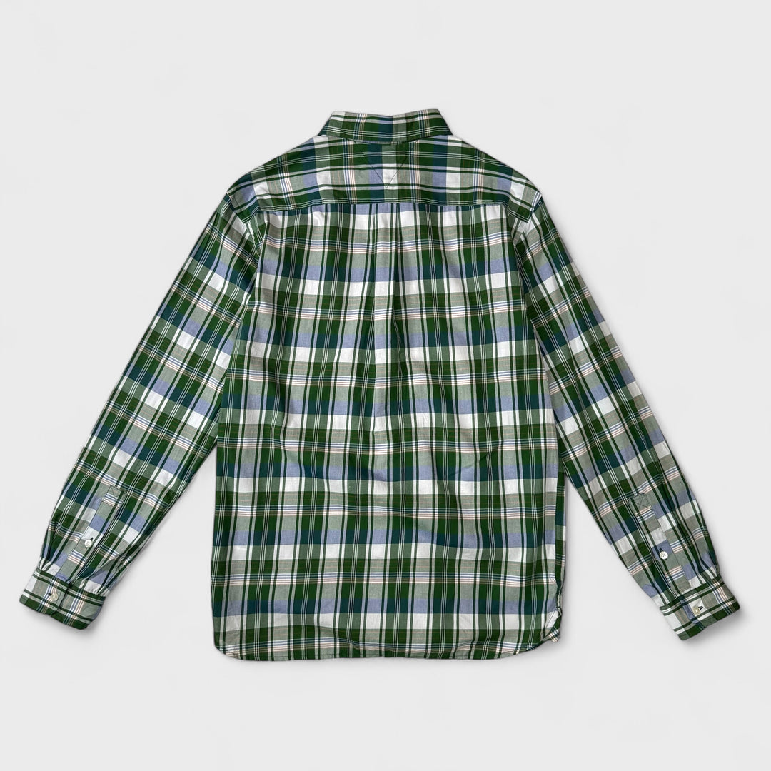 Tommy Hilfiger Checkered shirt green XL (Youth) - Shop-Tetuan