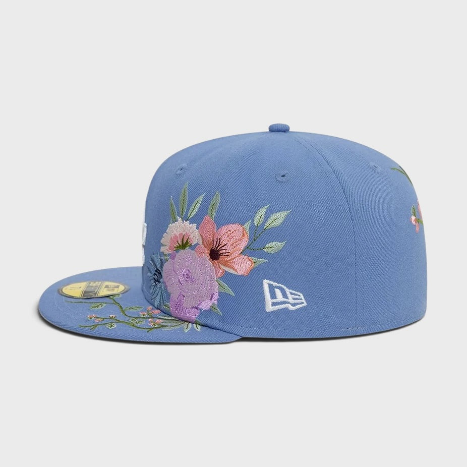 New Era MLB Floral 59Fifty LA Dodgers skyblue