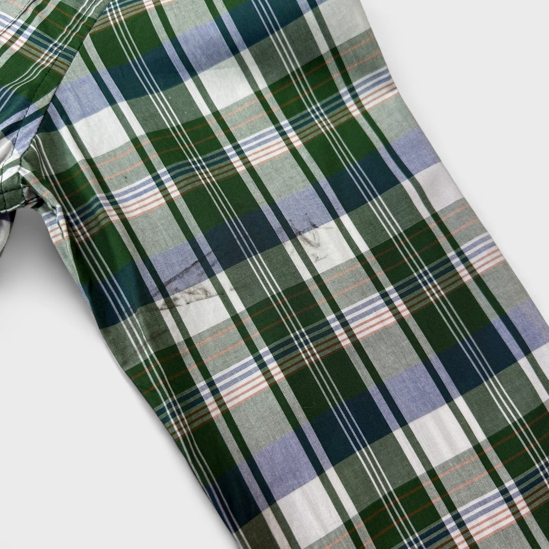 Tommy Hilfiger Checkered shirt green XL (Youth) - Shop-Tetuan