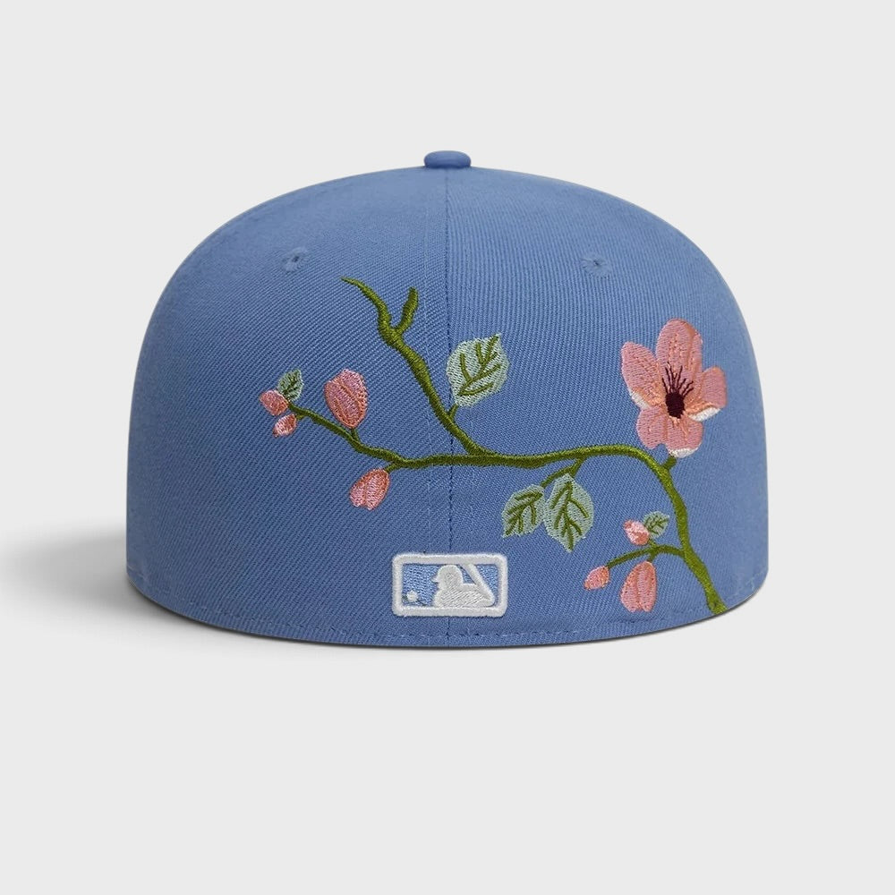 New Era MLB Floral 59Fifty LA Dodgers skyblue
