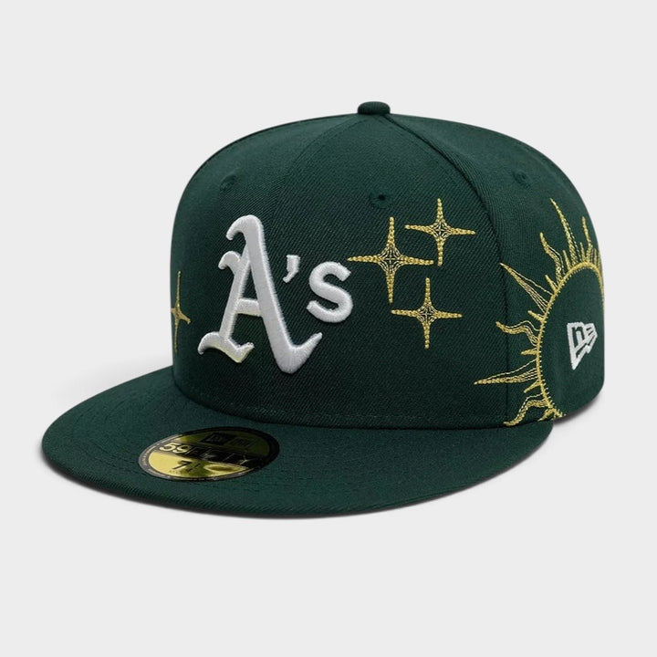 New Era MLB Zodiac 59Fifty O Athletics green