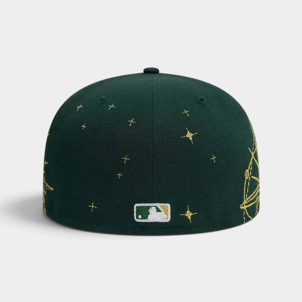 New Era MLB Zodiac 59Fifty O Athletics green