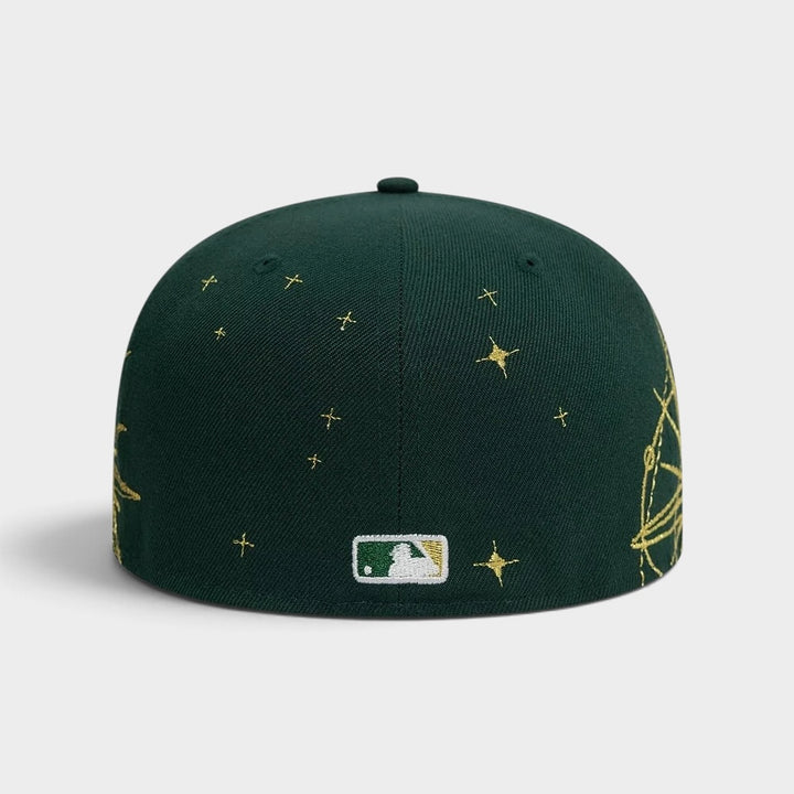 New Era MLB Zodiac 59Fifty O Athletics green