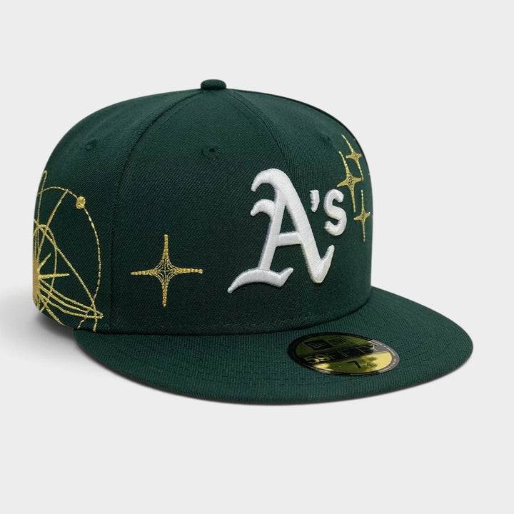 New Era MLB Zodiac 59Fifty O Athletics green