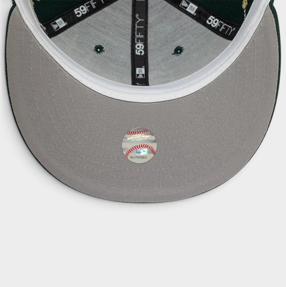 New Era MLB Zodiac 59Fifty O Athletics green