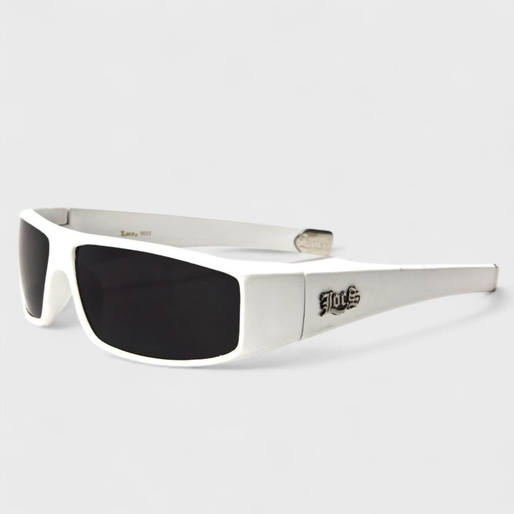 Locs Rectangle Sunglasses white - Shop-Tetuan
