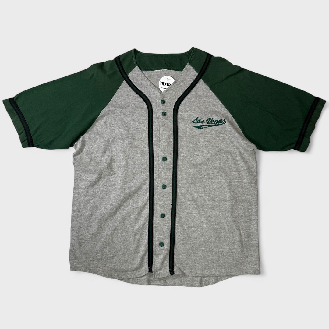 Las Vegas Nevada Vintage Jersey grey/green L - Shop-Tetuan