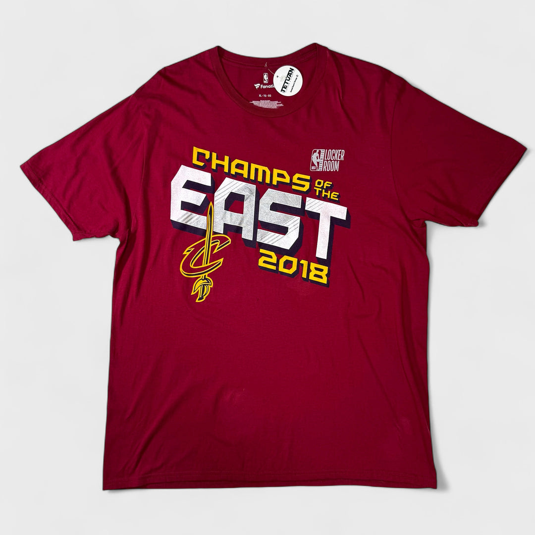 Fanatics NBA Champs Of The East 2018 Cleveland Cavaliers tee maroon XL - Shop-Tetuan