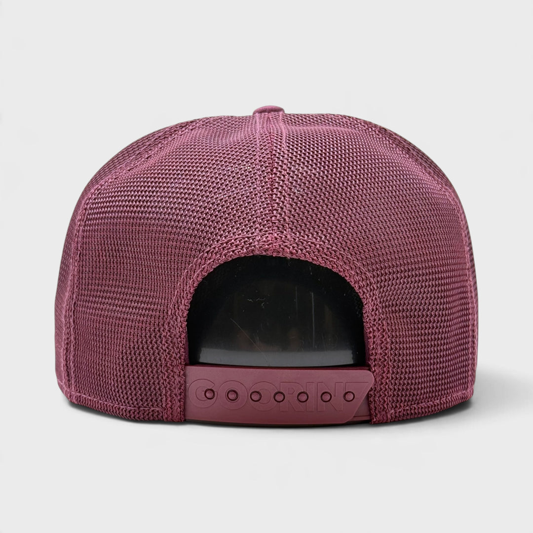Goorin Bros. Gilded Beast Goals Trucker desire red