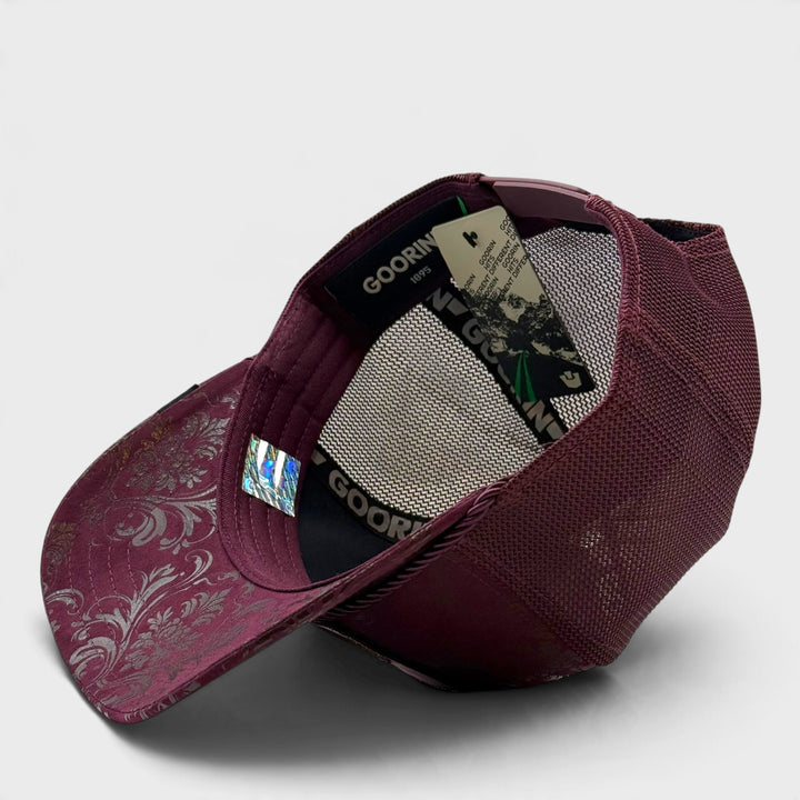 Goorin Bros. Gilded Beast Goals Trucker desire red