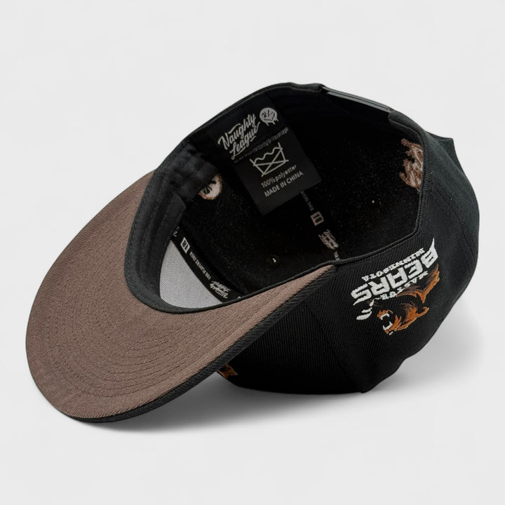 Naughty League Minnesota Masturbears snapback black/brown - Shop-Tetuan