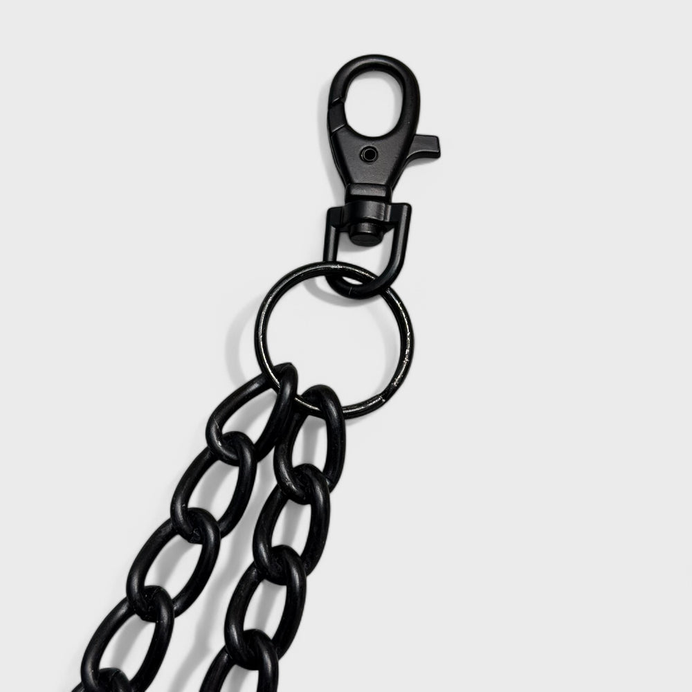 Double Metal Chain Heavyweight With Double Hooks black - Shop-Tetuan