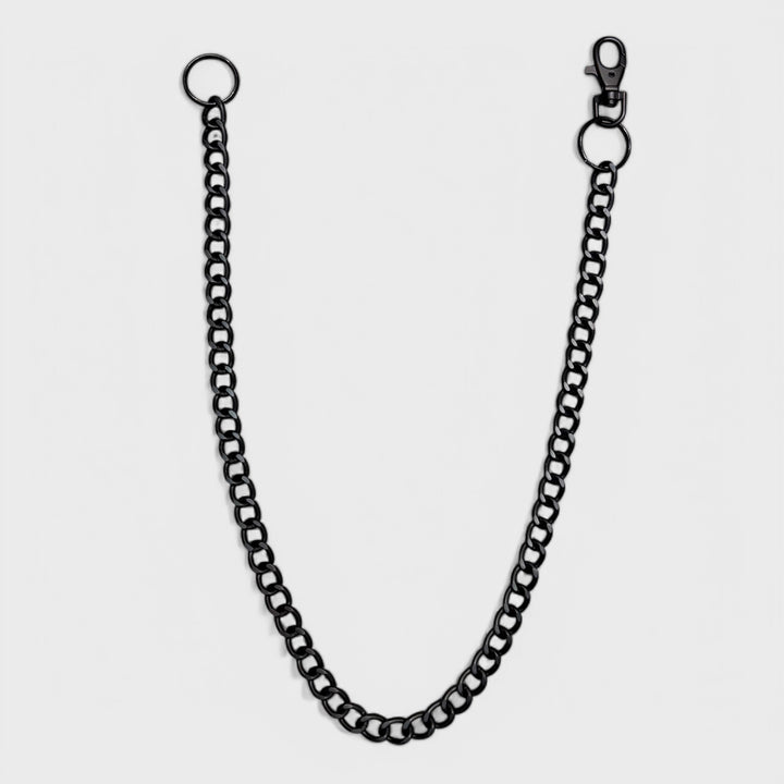 Single Metal Chain Heavyweight With Single Hook black - Shop-Tetuan