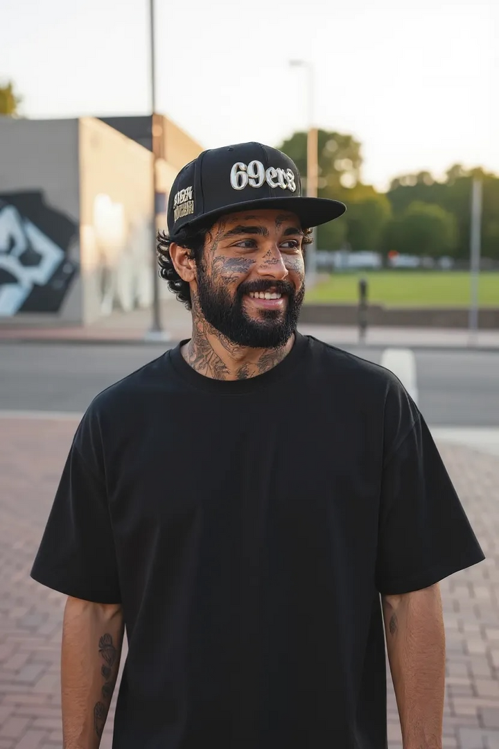 Naughty League San Francisco 69ers Fitted black - Shop-Tetuan