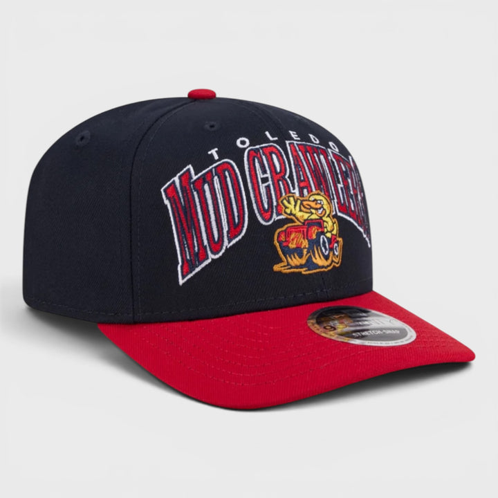 New Era Theme Night Wordmark 9Seventy Stretch-Snap Toledo Mud Crawlers navy/red - Shop-Tetuan