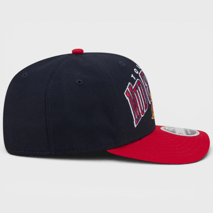 New Era Theme Night Wordmark 9Seventy Stretch-Snap Toledo Mud Crawlers navy/red - Shop-Tetuan