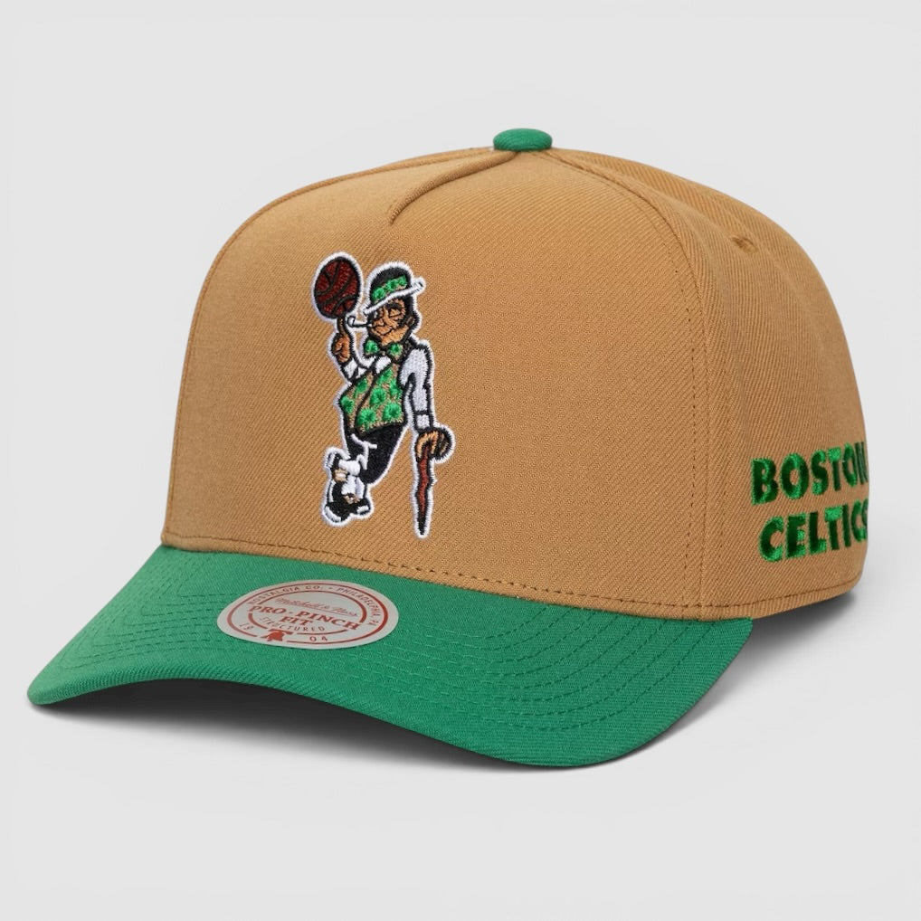 Mitchell & Ness NBA Legendary Home Pro Snapback B Celtics Gold - Shop-Tetuan