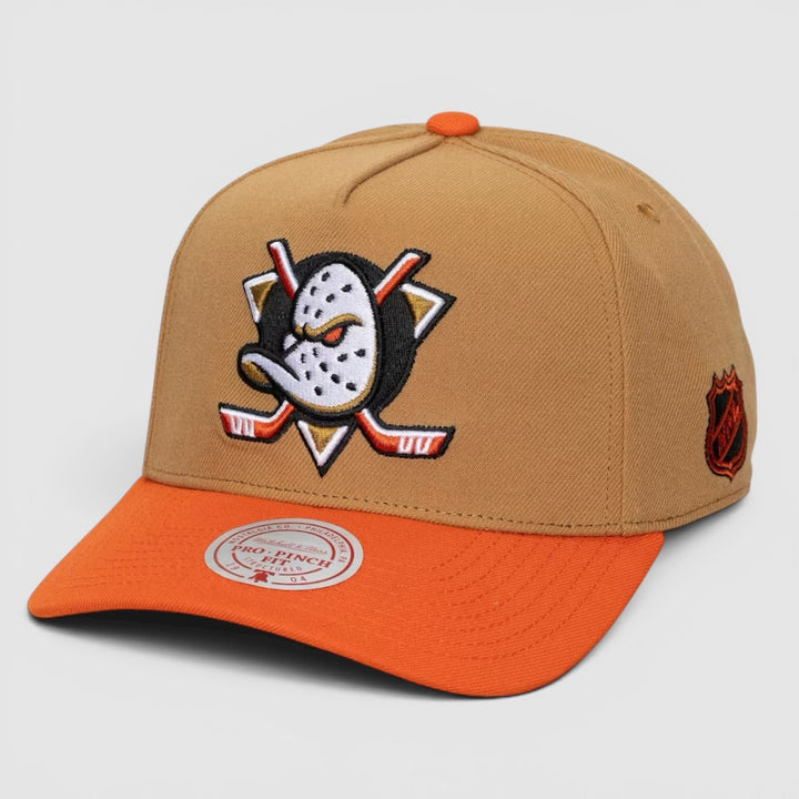 Mitchell &amp; Ness NHL Legendary Home Pro Snapback A Ducks Gold - Shop-Tetuan