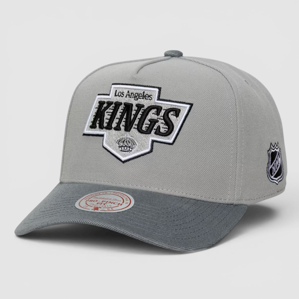 Mitchell & Ness NHL Legendary Home Pro Snapback LA Kings Grey - Shop-Tetuan