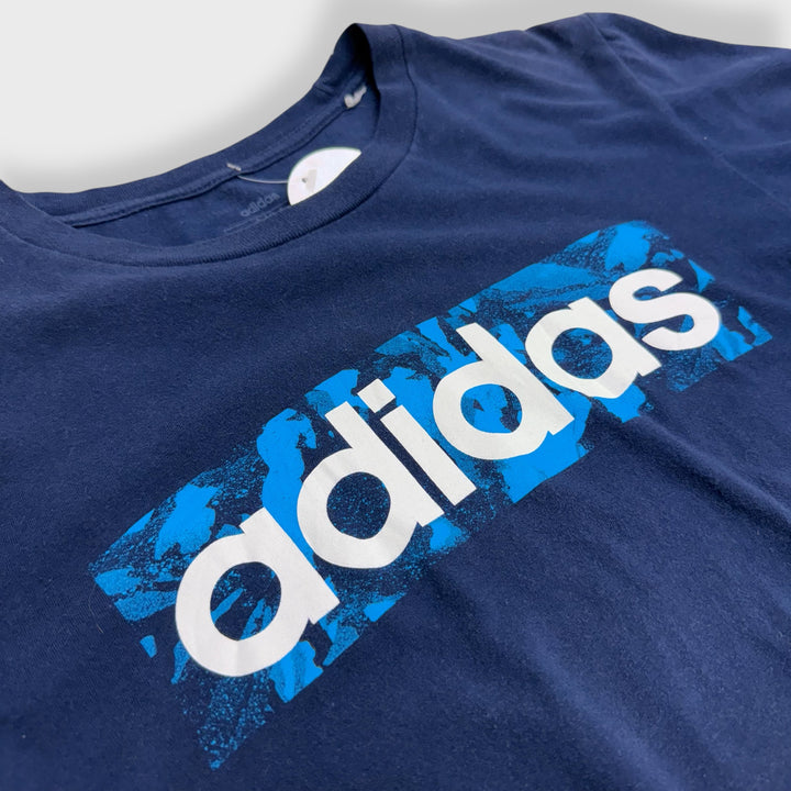 Adidas Logo tee navy M - Shop-Tetuan