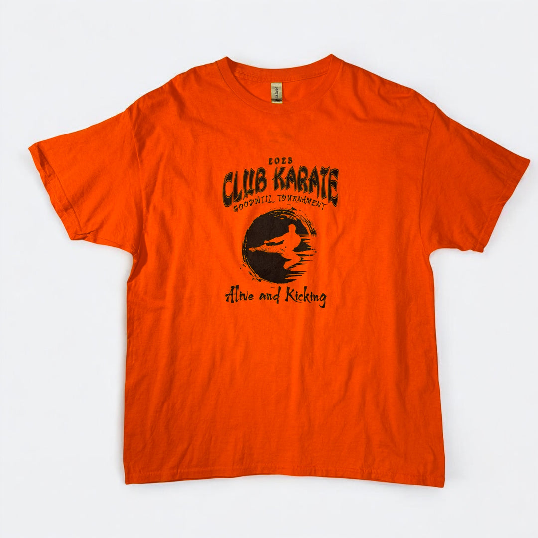 Gildan 2023 Club Karate Goodwill Tournament tee orange XL - Shop-Tetuan