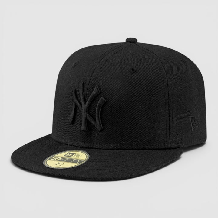 New Era Black on Black 59Fifty NY Yankees black