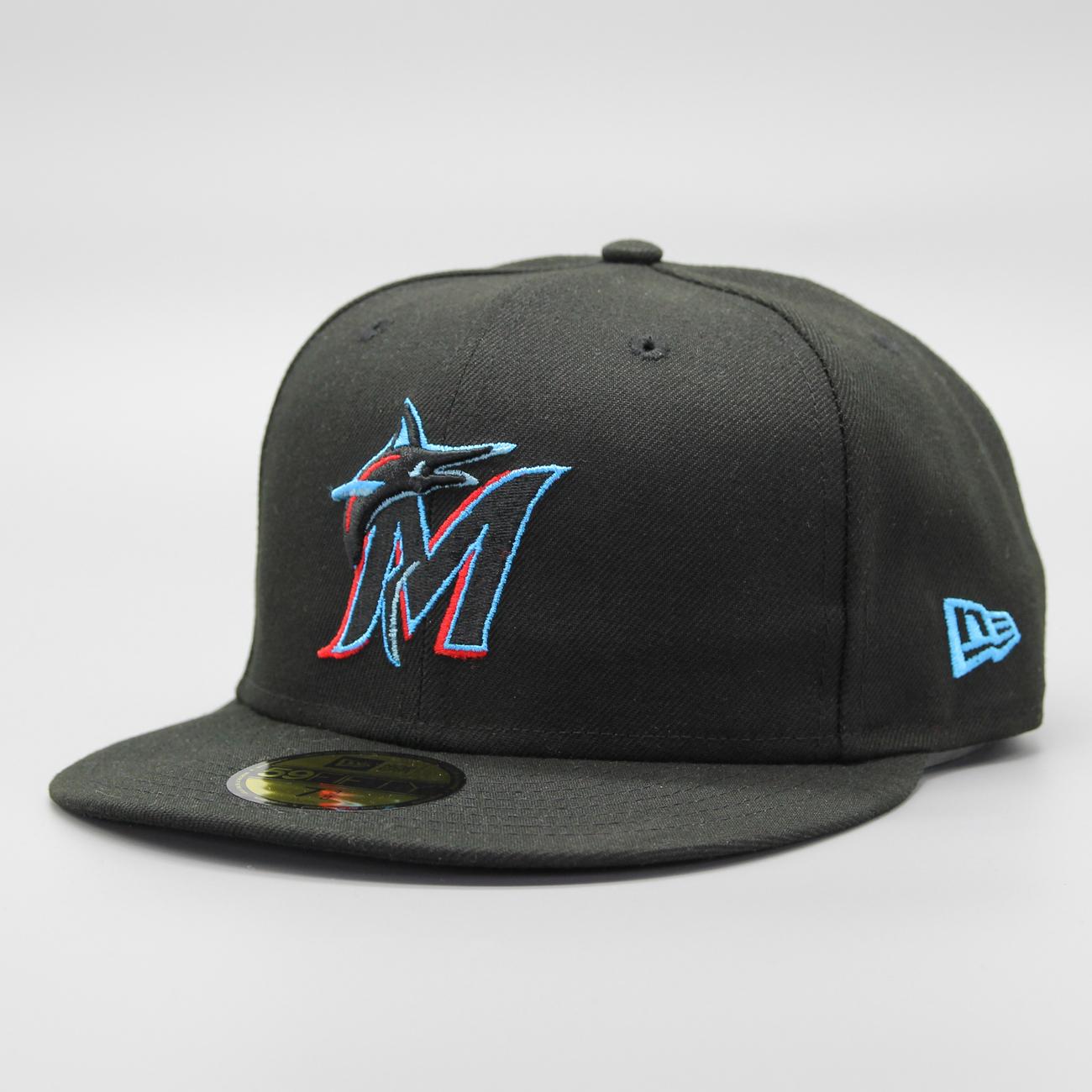 New Era Authentic On Field Game 59Fifty M Marlins black