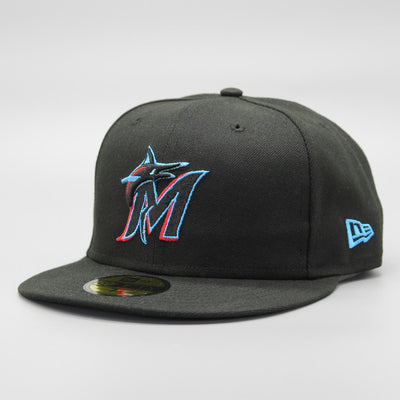 New Era Authentic On Field Game 59Fifty M Marlins black - Shop-Tetuan