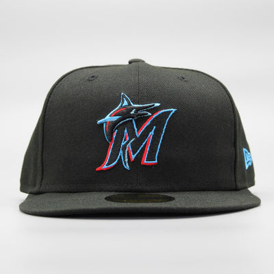 New Era Authentic On Field Game 59Fifty M Marlins black - Shop-Tetuan