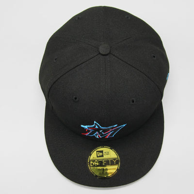 New Era Authentic On Field Game 59Fifty M Marlins black - Shop-Tetuan