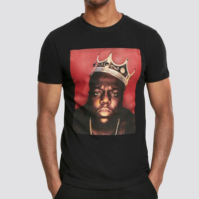 Merchcode Notorious Big Crown tee black - Shop-Tetuan