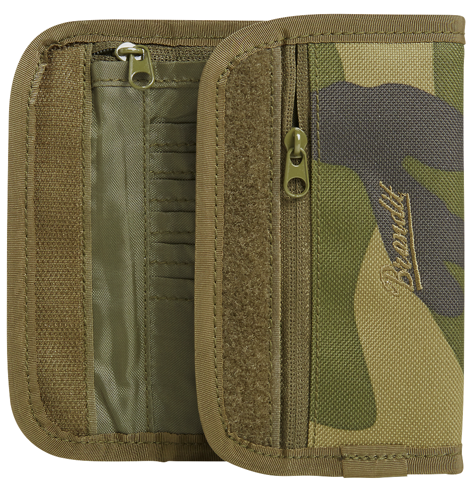 Brandit Wallet Two woodland - Shop-Tetuan