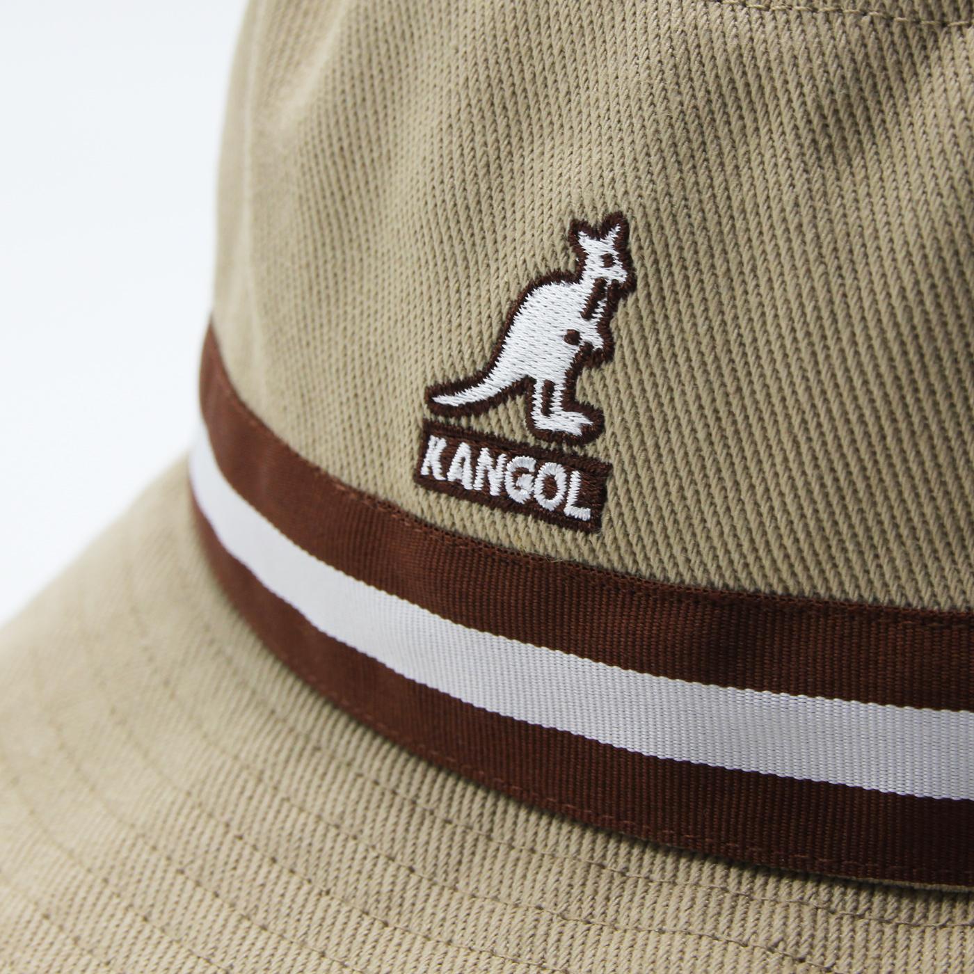 Kangol Stripe Lahinch bucket hat oat - Shop-Tetuan