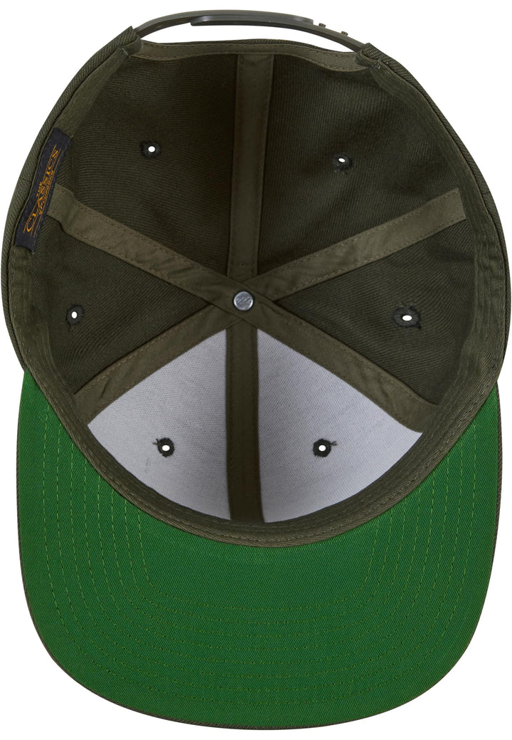 The Classics Yupoong snapback deep olive - Shop-Tetuan