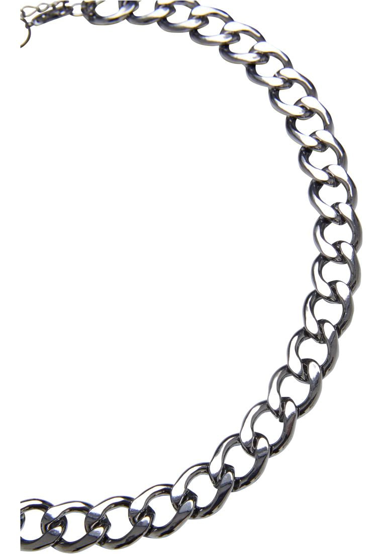 Urban Classics Big Chain Necklace gunmetal - Shop-Tetuan