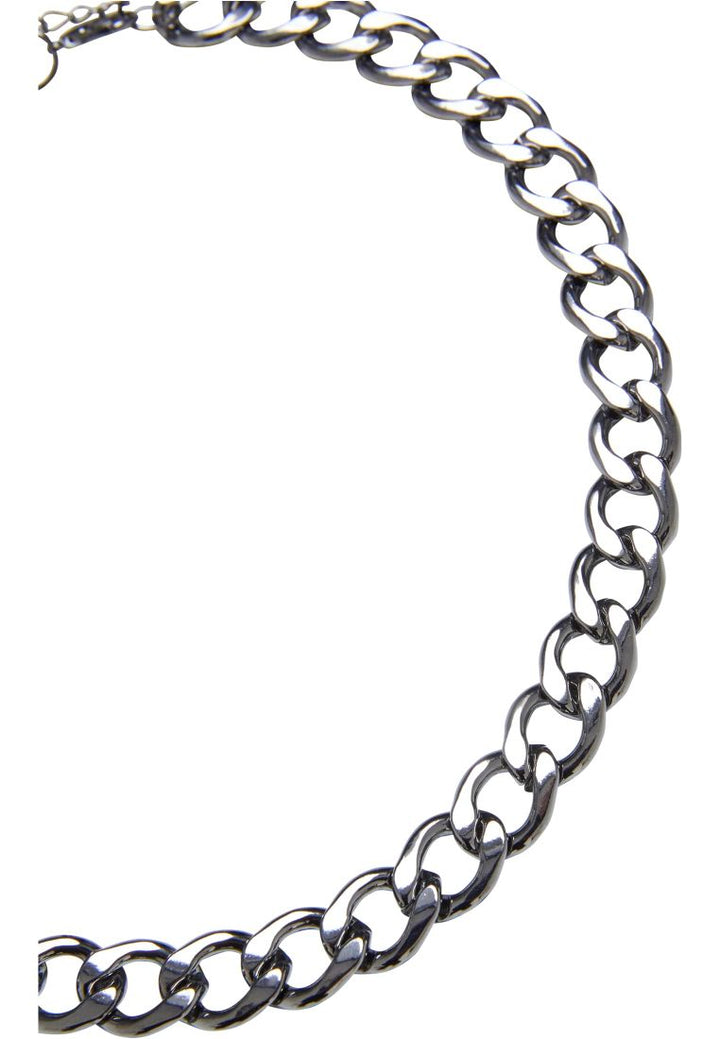 Urban Classics Big Chain Necklace gunmetal - Shop-Tetuan