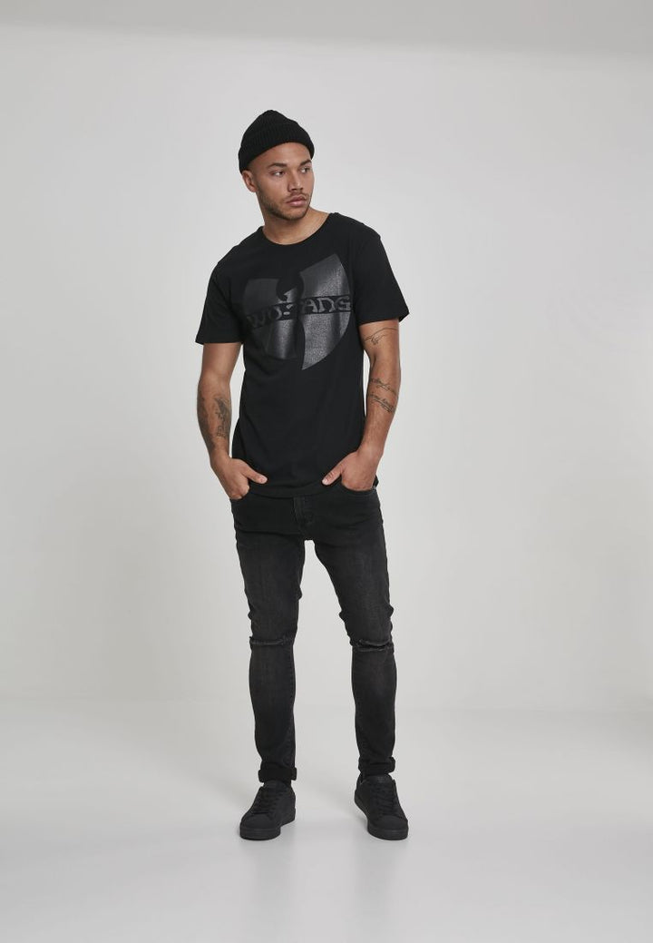 Wu-Wear Black Logo tee black - Shop-Tetuan